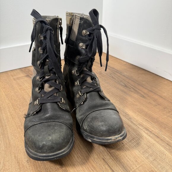 Sorel Women's Major Carly Boot Grey Black Gorp 8.5 - Picture 3 of 9